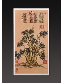 古畫珐琅·長壽圖-盛北京