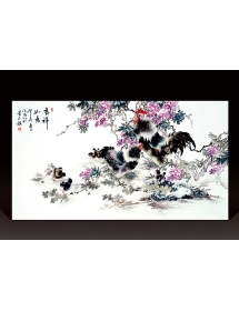 粉彩·吉祥如意-汪晶