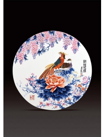 釉上彩·前程似錦-鄧羲頻