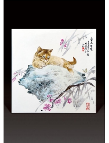 工筆重彩·春意無限-鄧羲頻